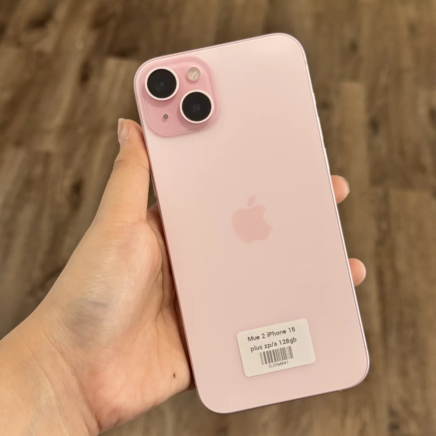 iPhone 15 plus  zp/a 128gb pink bat84%