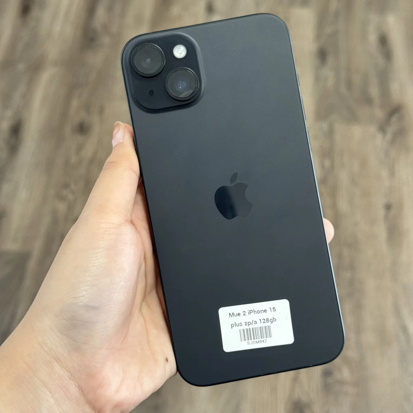 iPhone 15 plus zp/a 128gb black bat 84%